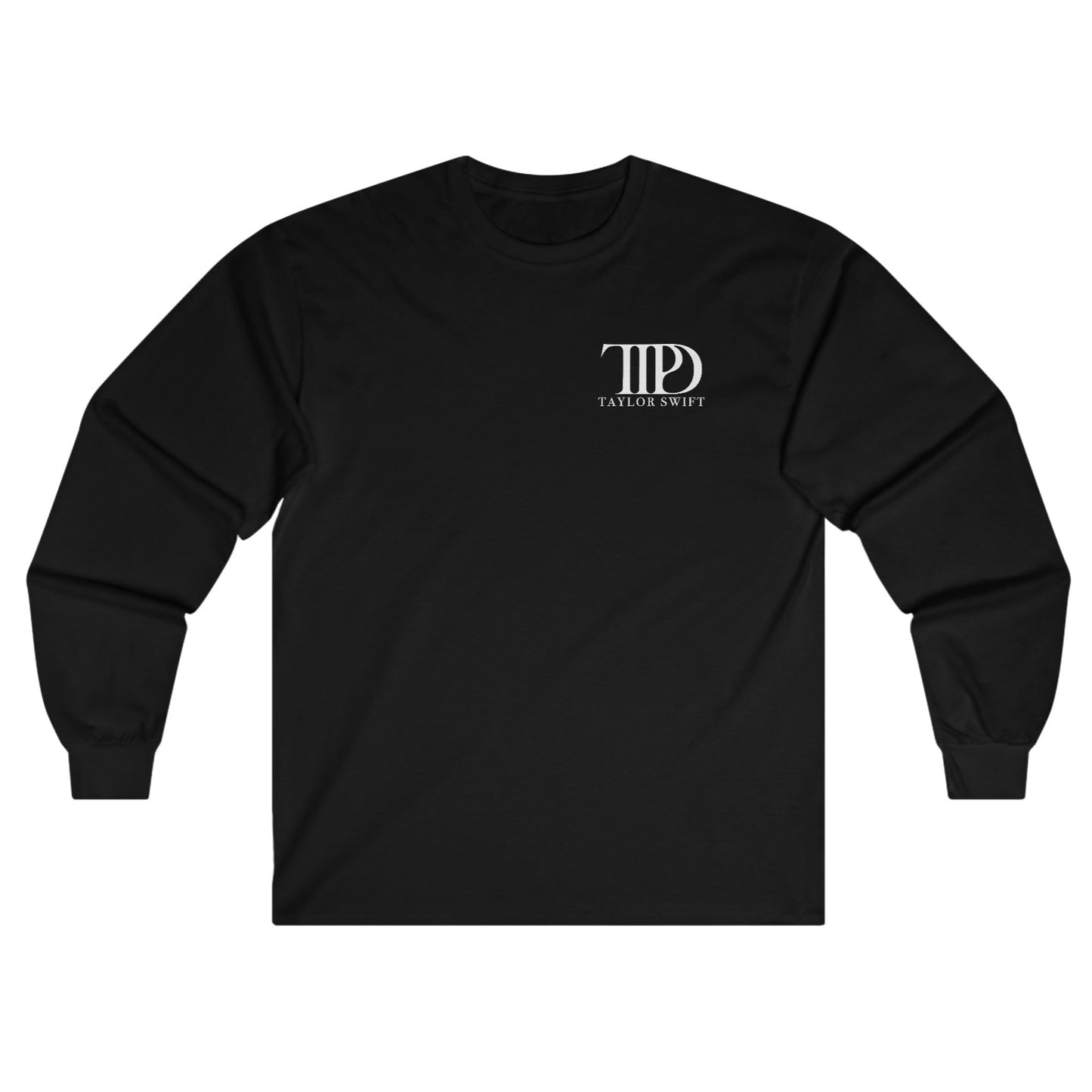 "AM I ALLOWED TO CRY?" TTPD 'The Albatross' Variant Long Sleeve (TS, The Tortured Poets Department, Unisex Ultra Cotton Long Sleeve Tee)