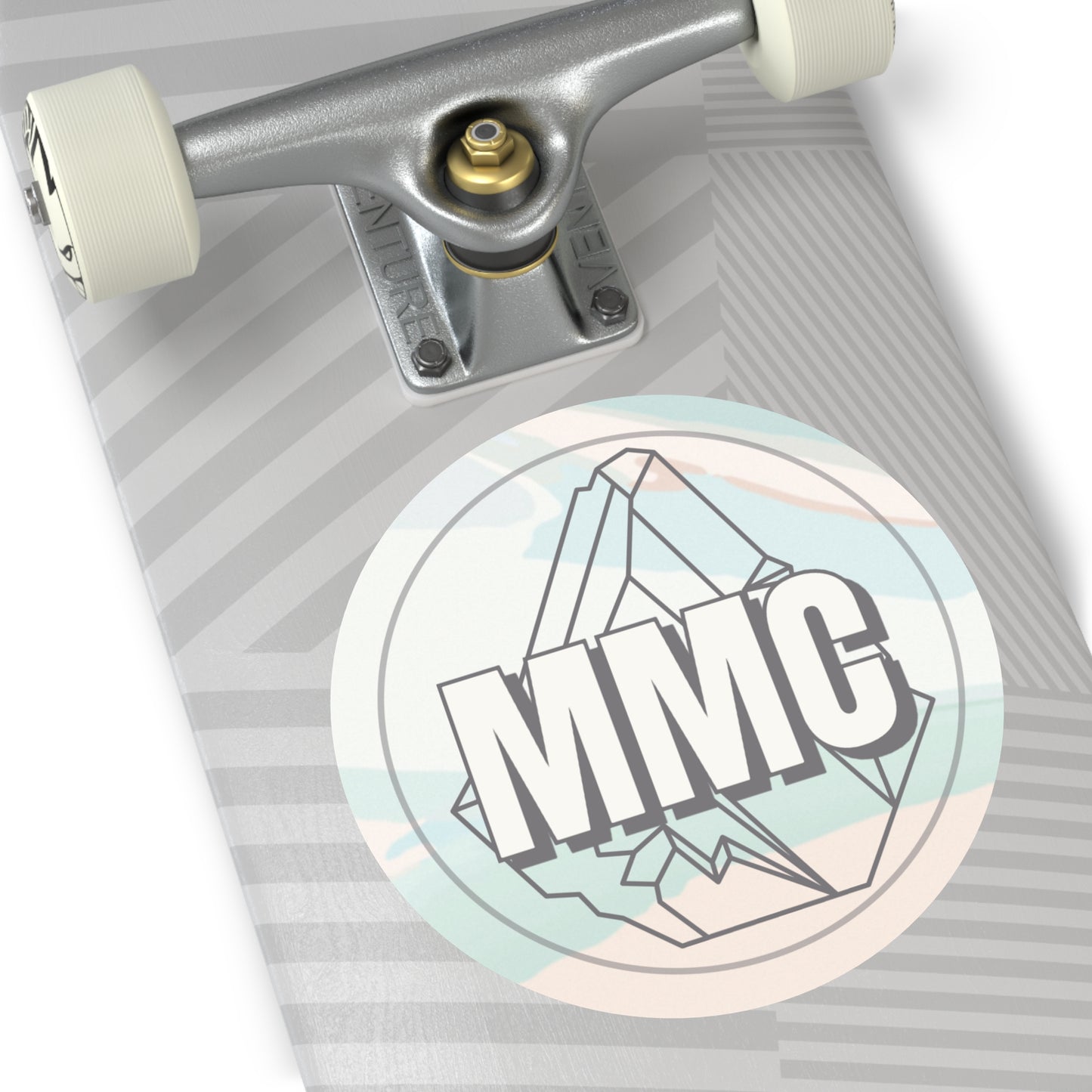 "MMC" makaylamadecreations Logo Round Vinyl Stickers