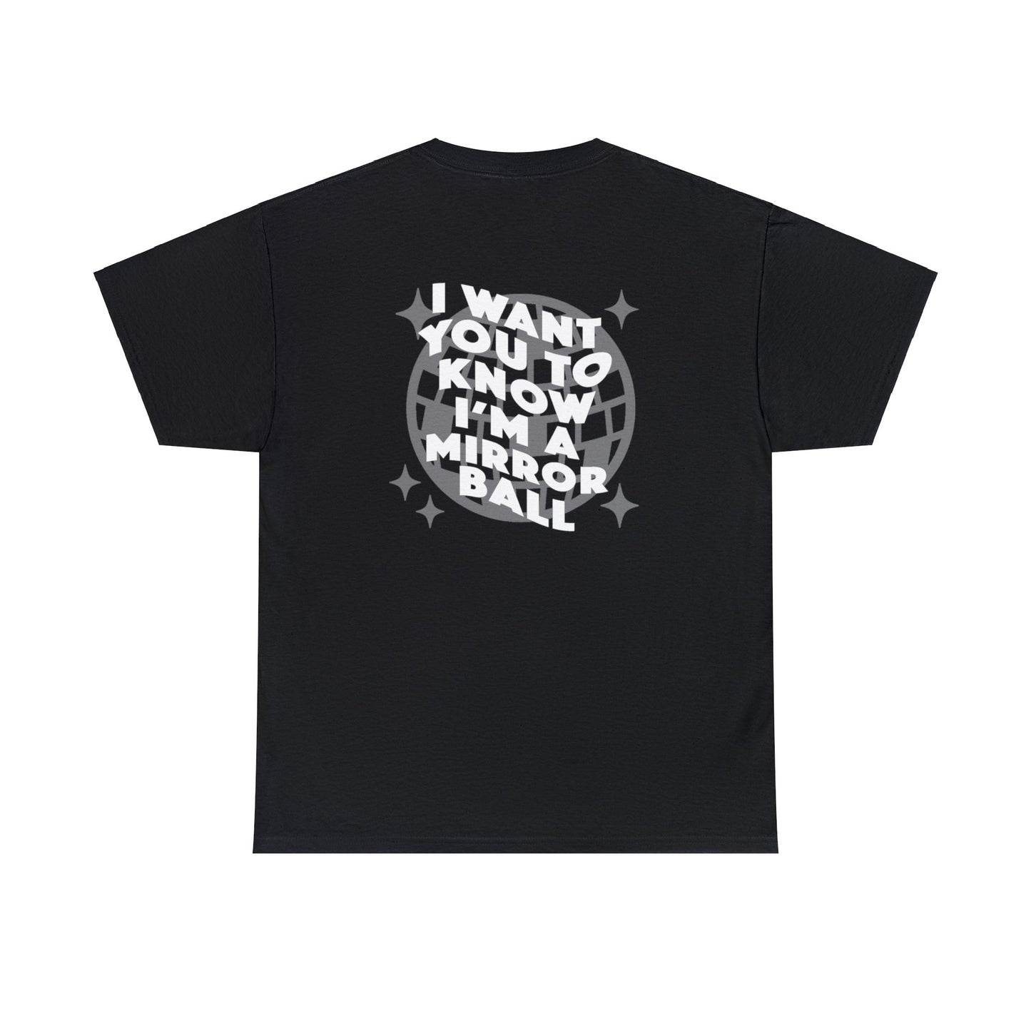 TS "I want you to know i'm a mirrorball" Folklore Unisex T-Shirt (Heavy Cotton Tee)