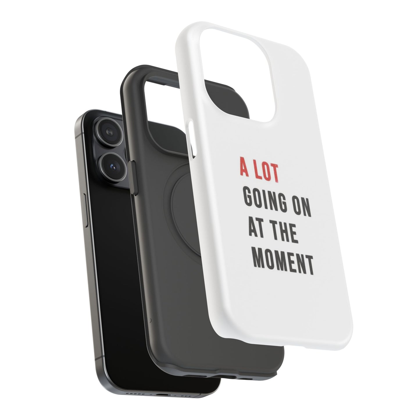 "A LOT GOING ON AT THE MOMENT" Taylor Swift Red Era Impact-Resistant Phone Cases (Iphone & Samsung)