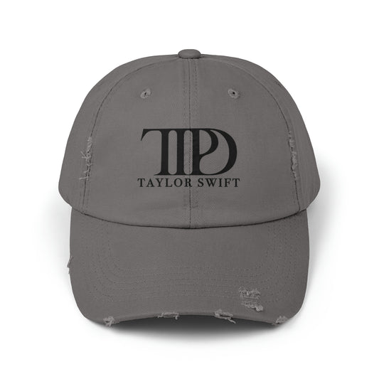 TTPD Taylor Swift Distressed Hat (The Tortured Poets Department, TS 11, Unisex Distressed Cap)