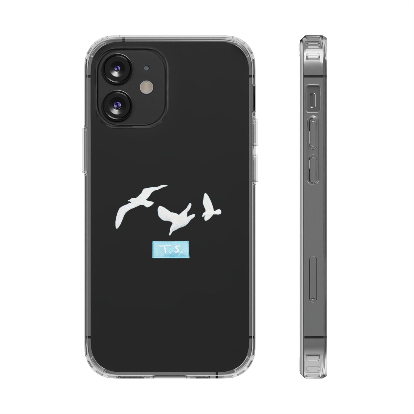 Taylor Swift 1989 Seagulls 'Patch' Clear Phone Cases (Iphone & Samsung)