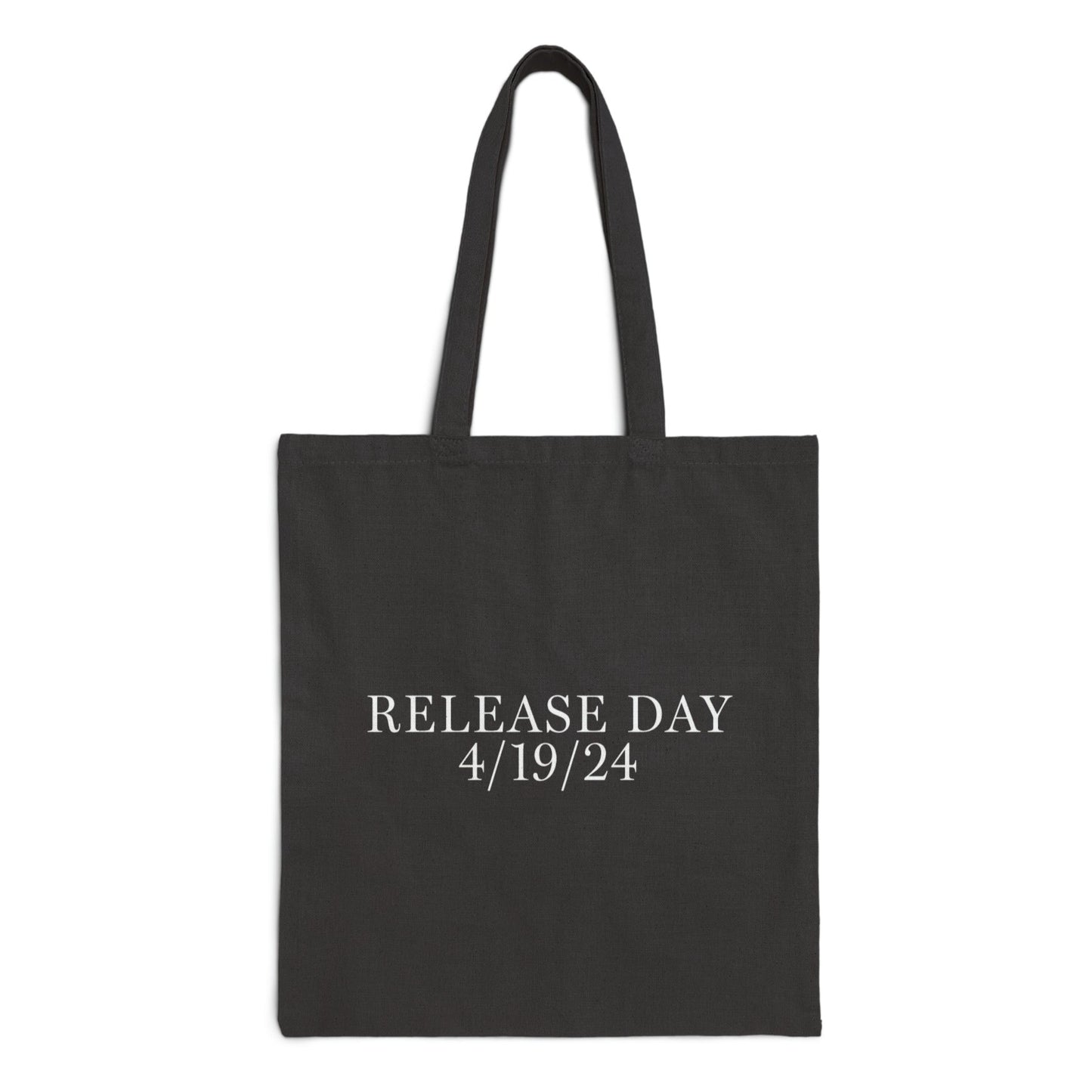 TTPD TS Tote Bag (Release Day Party Supplies, The Tortured Poets Department, TS 11, Cotton Canvas Tote Bag)