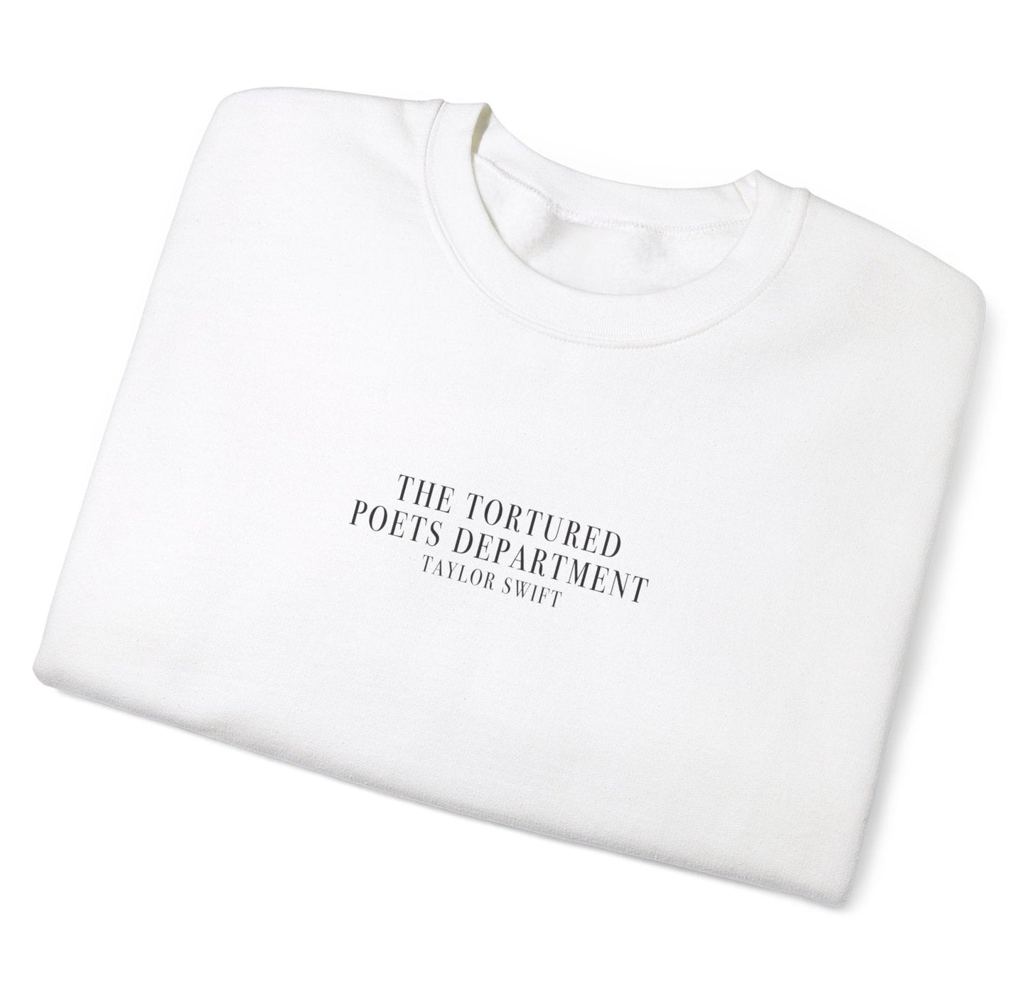 "I LOVE YOU, IT'S RUINING MY LIFE" TTPD 'The Manuscript' Crewneck (TS, The Tortured Poets Department, TS 11, Unisex Heavy Blend™ Crewneck Sweatshirt)