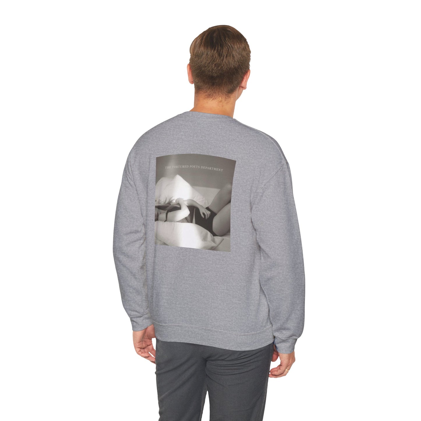 The Tortured Poets Department TS New Album Unisex Heavy Blend™ Crewneck Sweatshirt (TS 11)