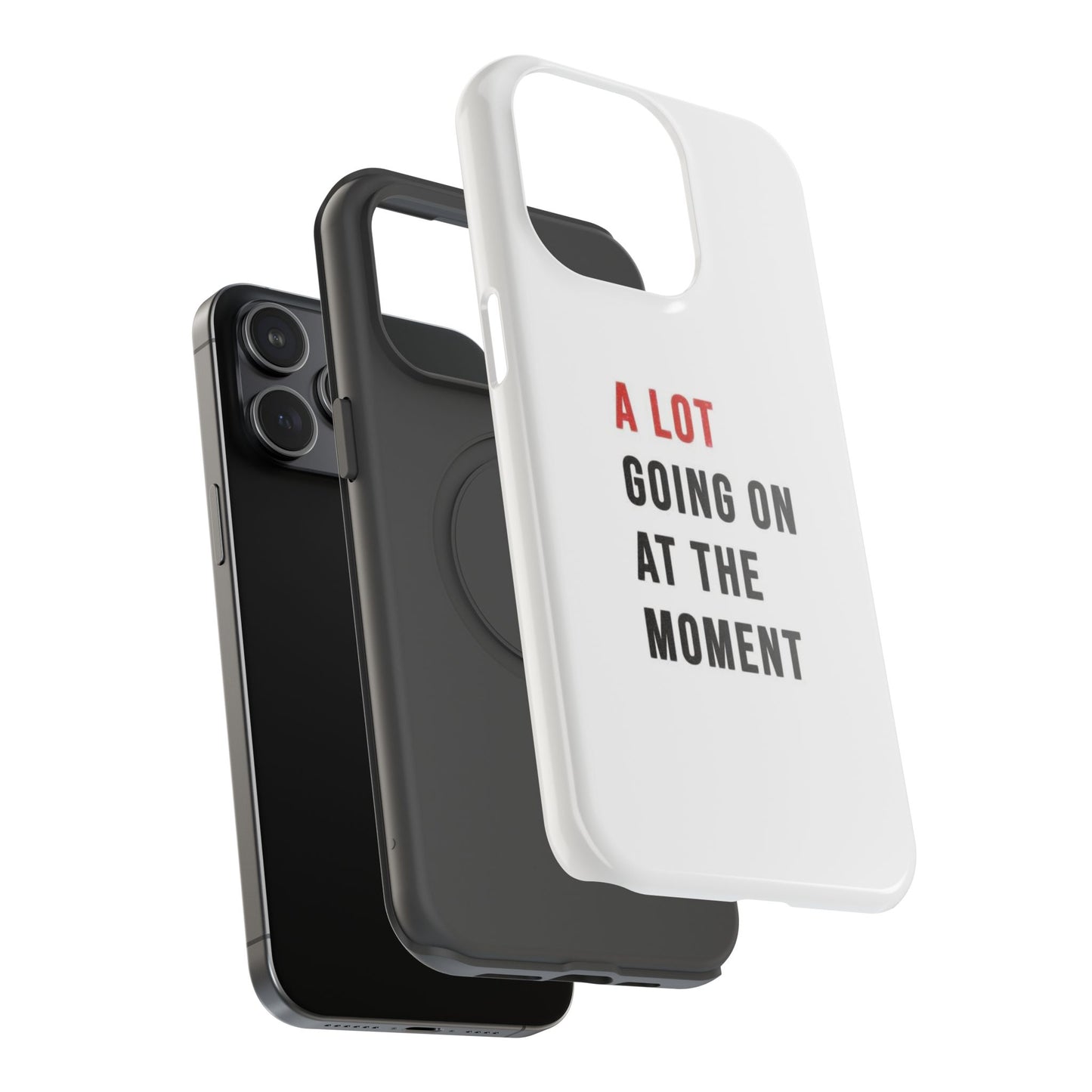 "A LOT GOING ON AT THE MOMENT" Taylor Swift Red Era Impact-Resistant Phone Cases (Iphone & Samsung)