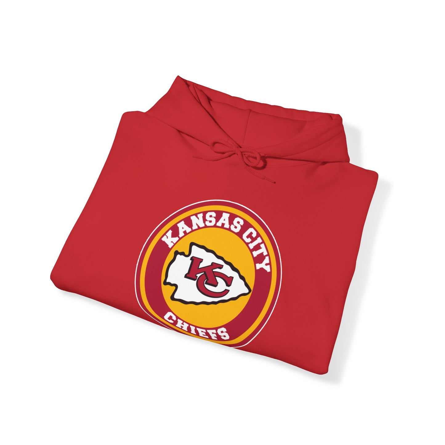 Kansas City Chiefs (KC) Travis Kelce 87 Superbowl LVIII Unisex Heavy Blend™ Hooded Sweatshirt