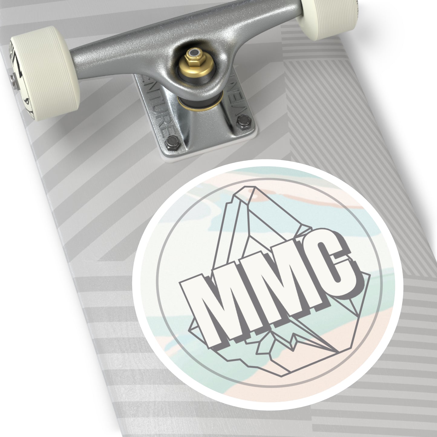 "MMC" makaylamadecreations Logo Round Stickers, Indoor\Outdoor