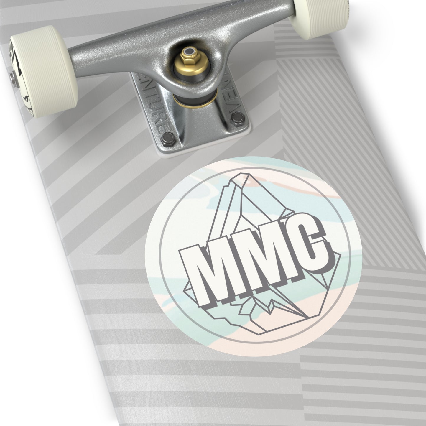 "MMC" makaylamadecreations Logo Round Vinyl Stickers