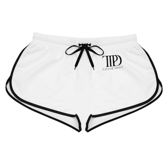 TTPD Shorts The Tortured Poets Department Logo (TS TTPD, TS 11) Women's Relaxed Shorts (AOP)