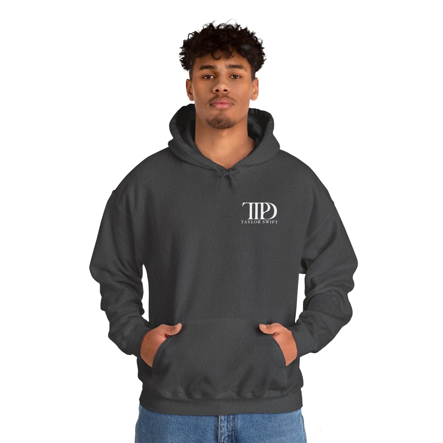 "I love you, it's ruining my life" The Tortured Poets Department Hoodie (TS TTPD, TS 11) Unisex Heavy Blend™ Hooded Sweatshirt