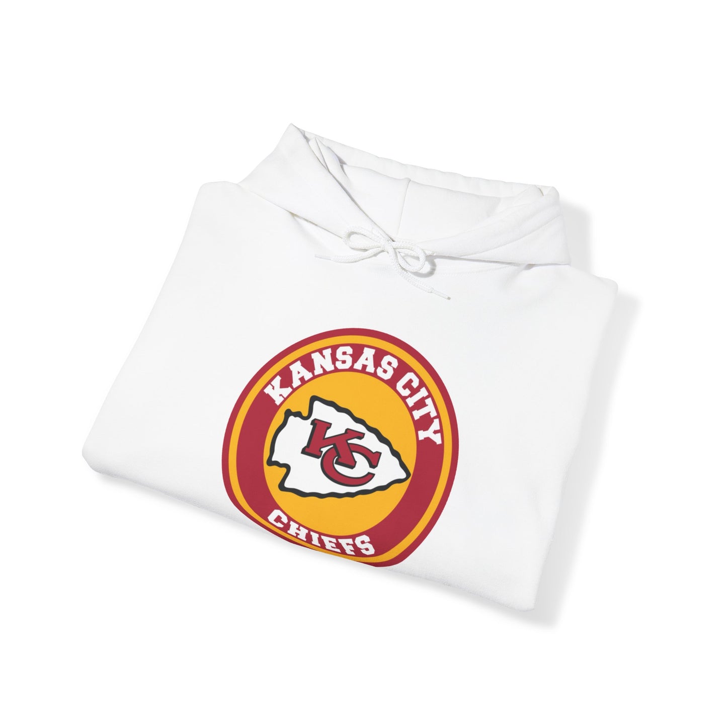 Kansas City Chiefs (KC) Travis Kelce 87 Superbowl LVIII Unisex Heavy Blend™ Hooded Sweatshirt