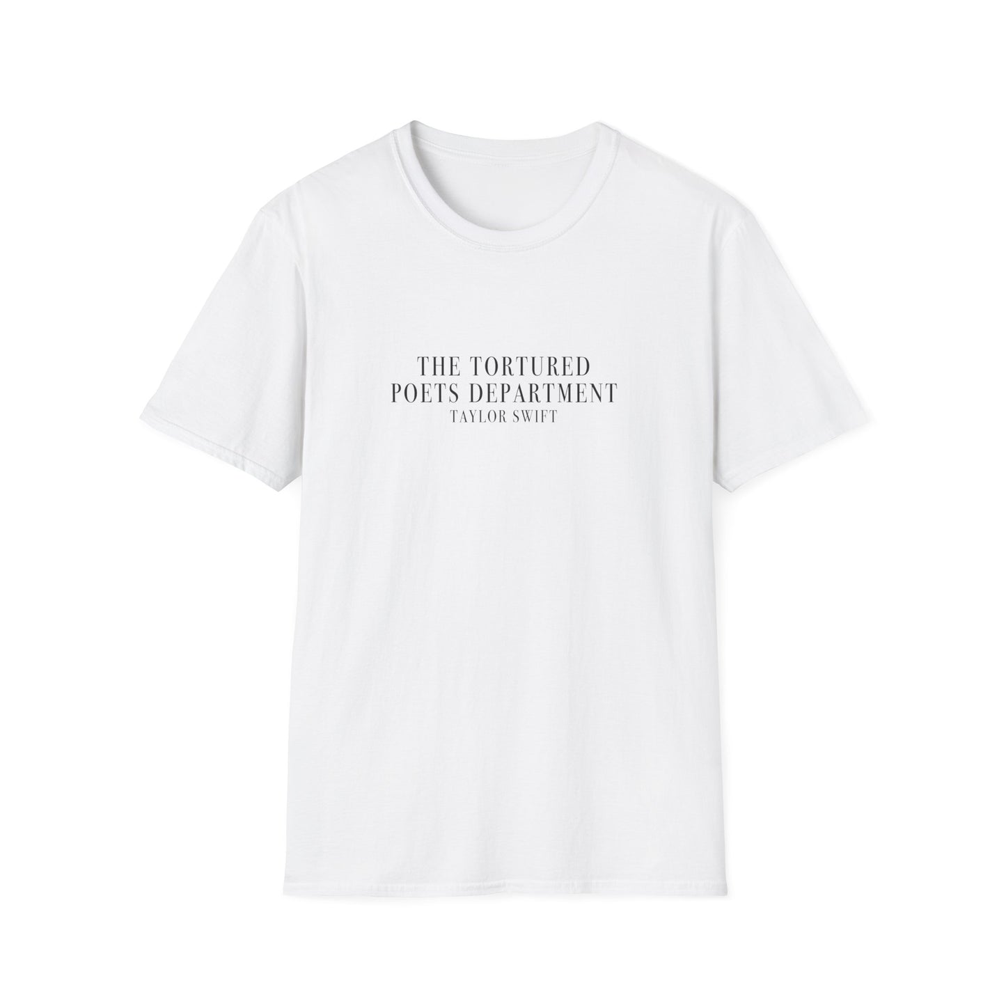 Simple TTPD Unisex T-Shirt (Release Day Party Supplies, The Tortured Poets Department, TS 11, Softstyle)