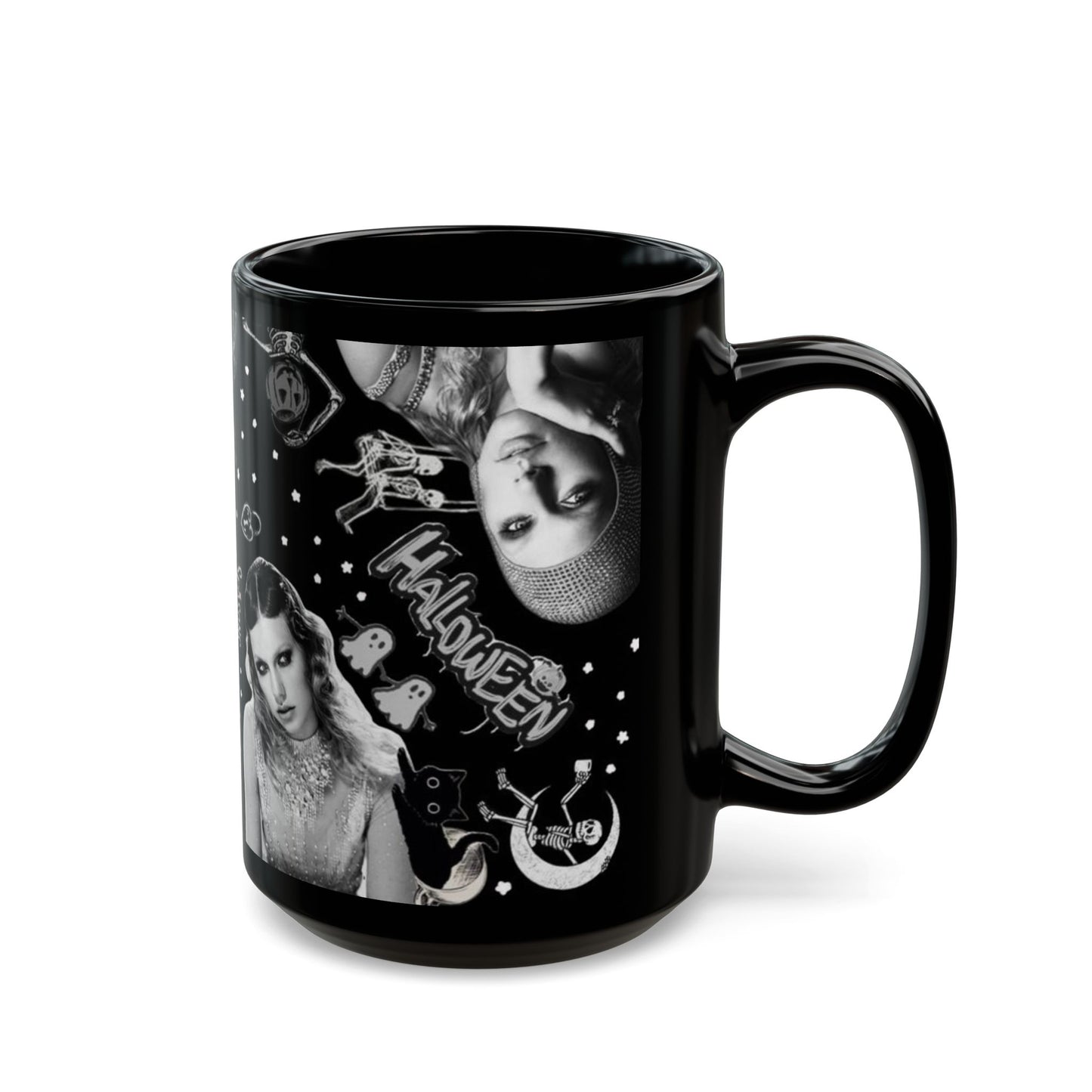 Black Taylor Swift Halloween Mug (11oz, 15oz)