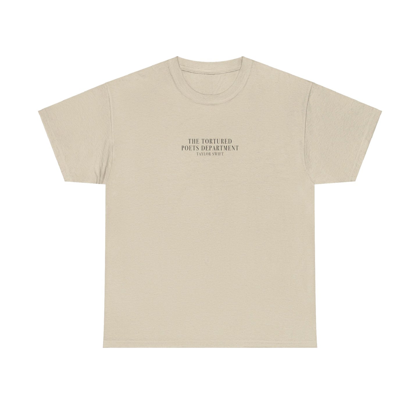 BASIC "The Tortured Poets Department Taylor Swift" (TS, The Tortured Poets Department, Basic Tee, Unisex Heavy Cotton Tee)