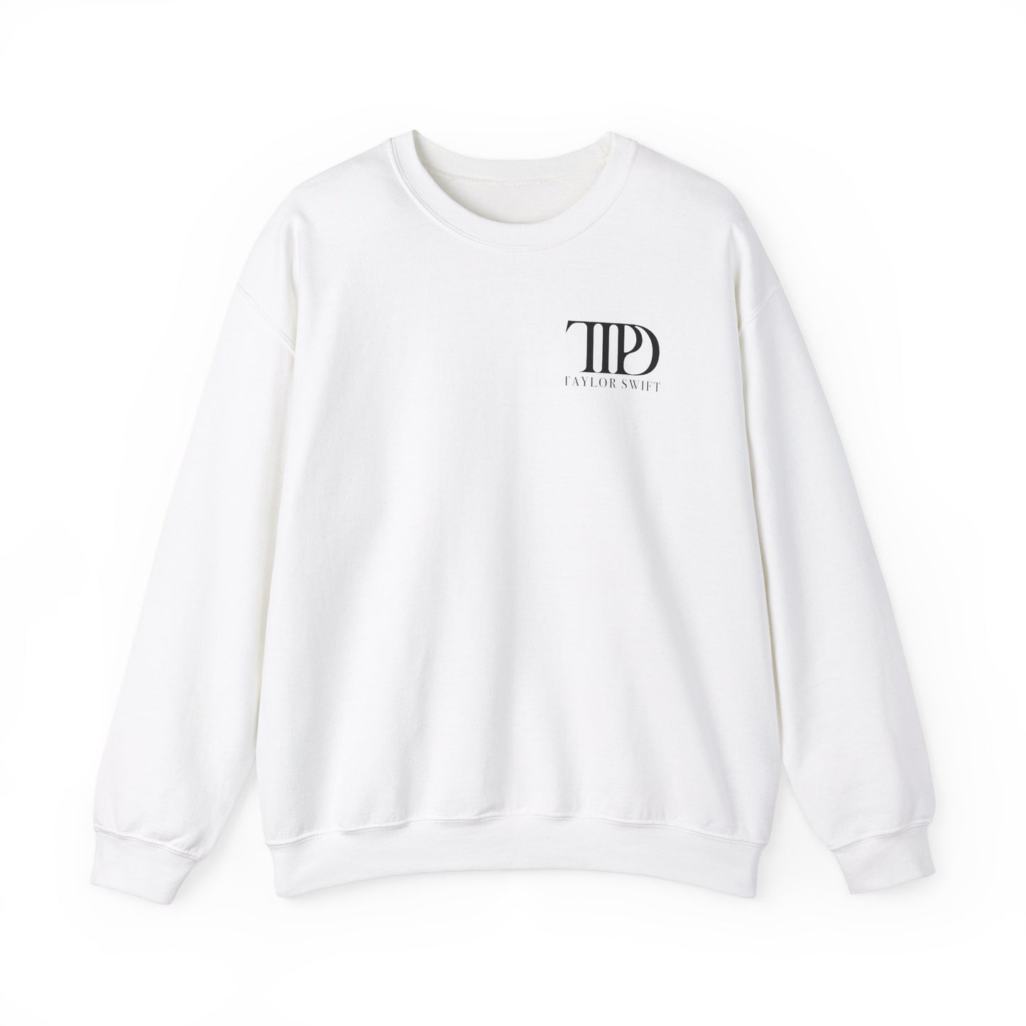 TTPD Logo "I LOVE YOU, IT'S RUINING MY LIFE" TTPD 'The Manuscript' Crewneck (TS, The Tortured Poets Department, TS 11) Unisex Heavy Blend™ Crewneck Sweatshirt