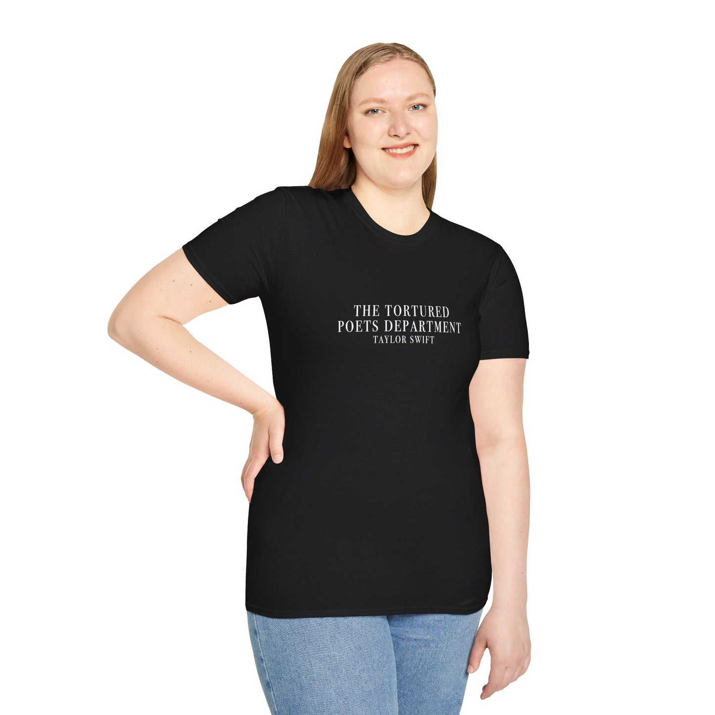 Simple TTPD Unisex T-Shirt (Release Day Party Supplies, The Tortured Poets Department, TS 11, Softstyle)