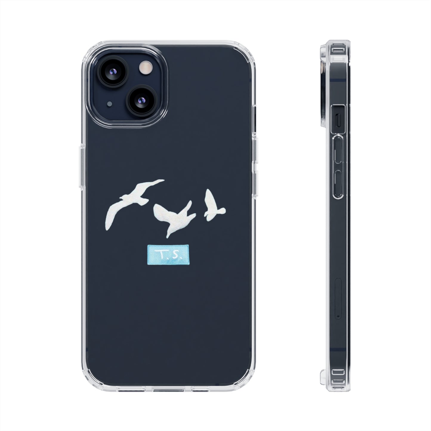 Taylor Swift 1989 Seagulls 'Patch' Clear Phone Cases (Iphone & Samsung)