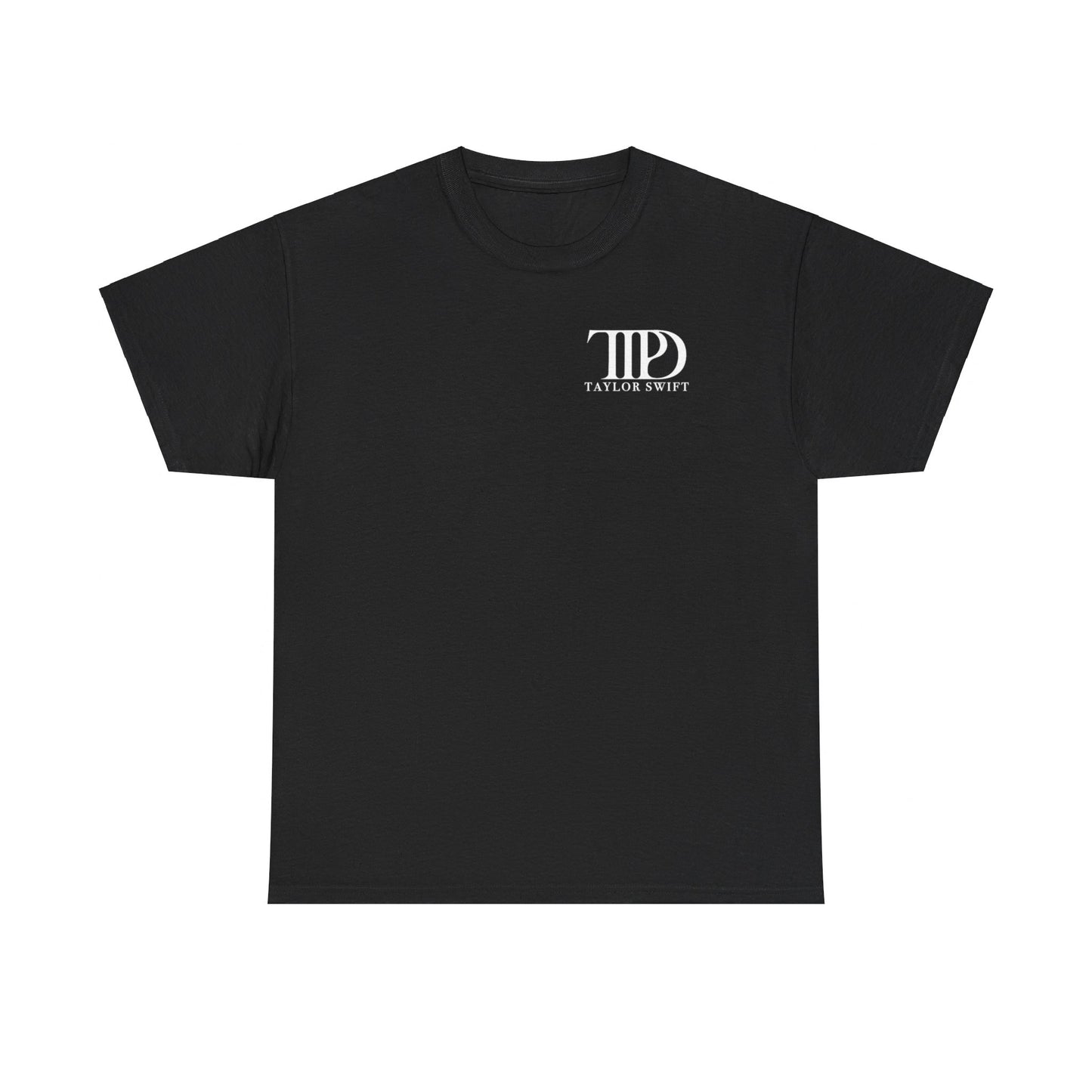 "OLD HABITS DIE SCREAMING" TTPD 4th Variant T-Shirt (TS, The Tortured Poets Department, Basic Tee, Unisex Heavy Cotton Tee)