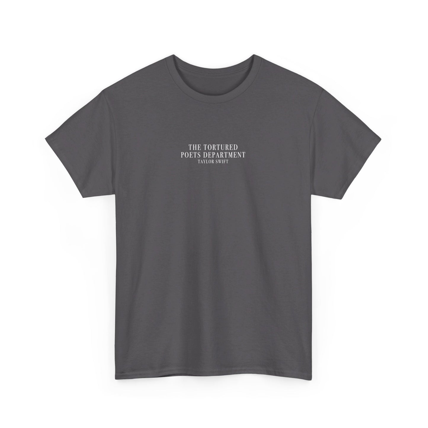 BASIC "The Tortured Poets Department Taylor Swift" (TS, The Tortured Poets Department, Basic Tee, Unisex Heavy Cotton Tee)