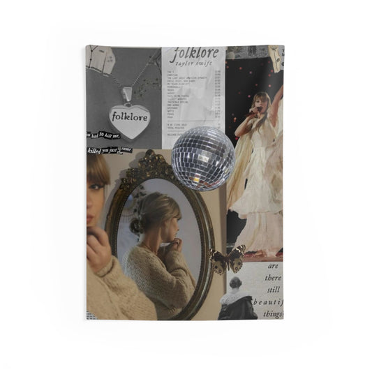 Grey Folklore Taylor Swift Tapestry