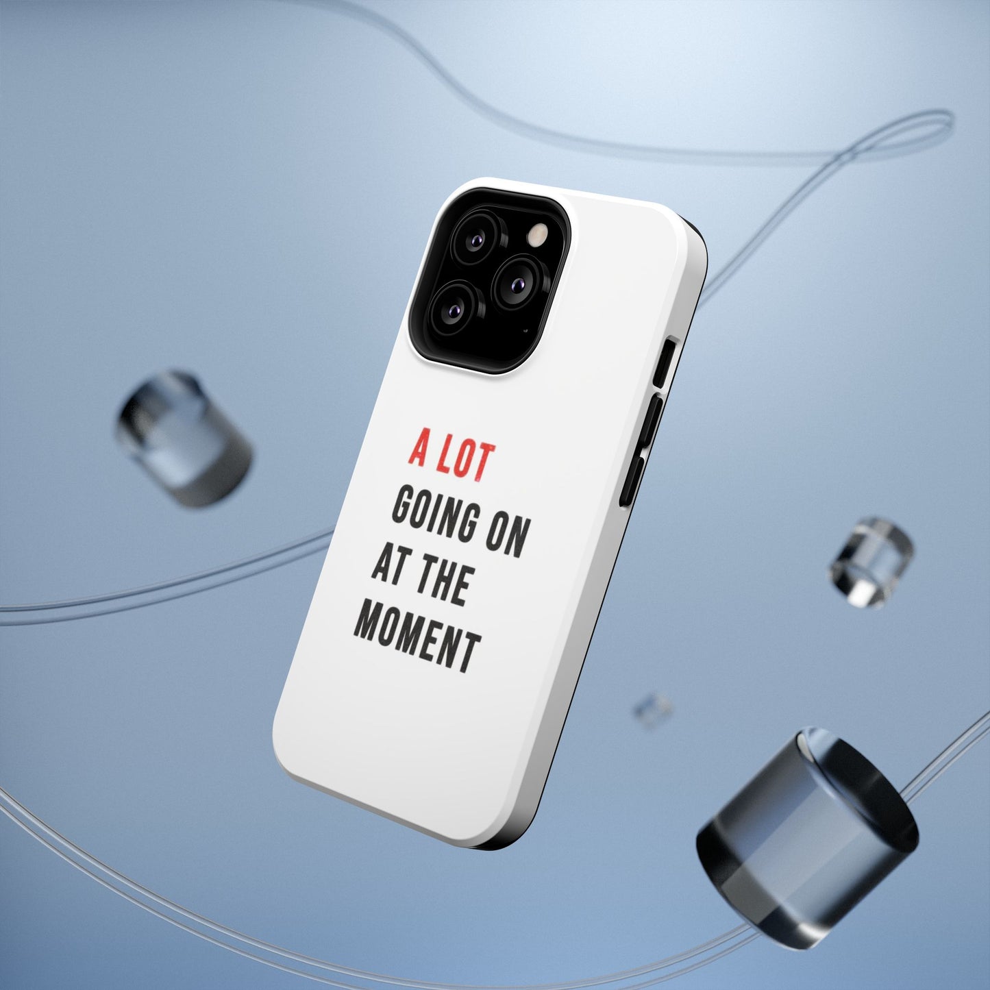 "A LOT GOING ON AT THE MOMENT" Taylor Swift Red Era Impact-Resistant Phone Cases (Iphone & Samsung)