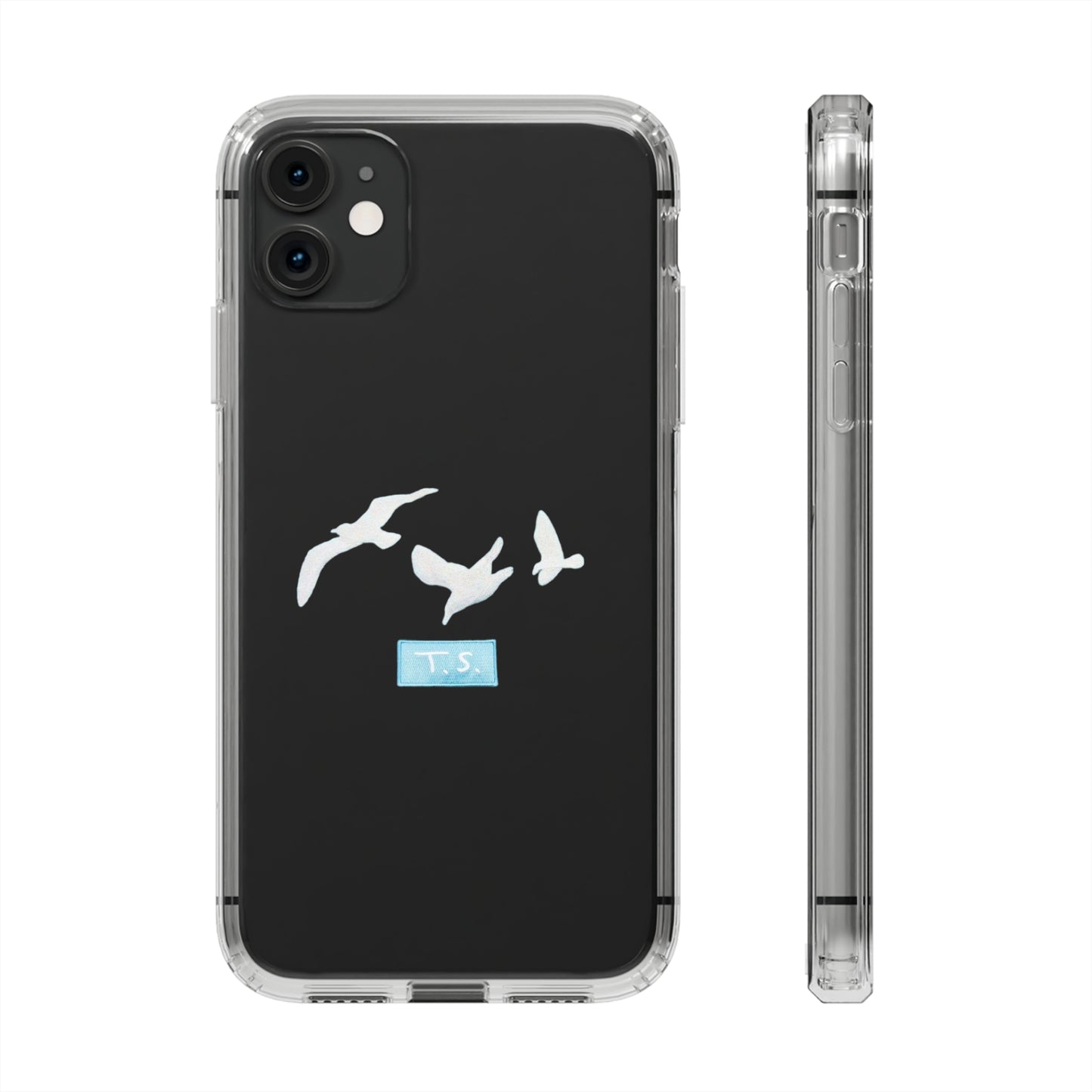 Taylor Swift 1989 Seagulls 'Patch' Clear Phone Cases (Iphone & Samsung)