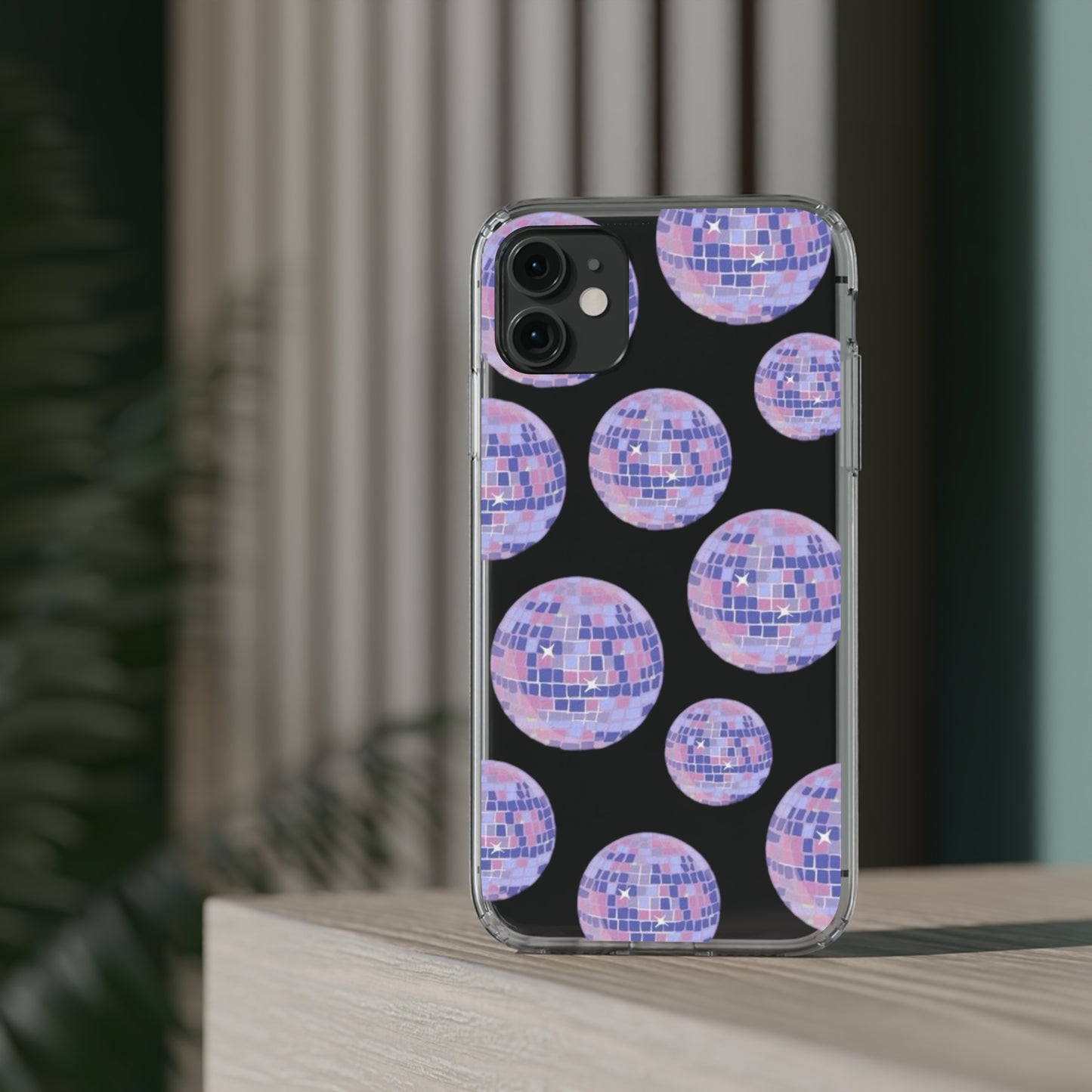 Taylor Swift Purple "Mirrorball" Folklore Inspired Clear Phone Cases (Iphone & Samsung)