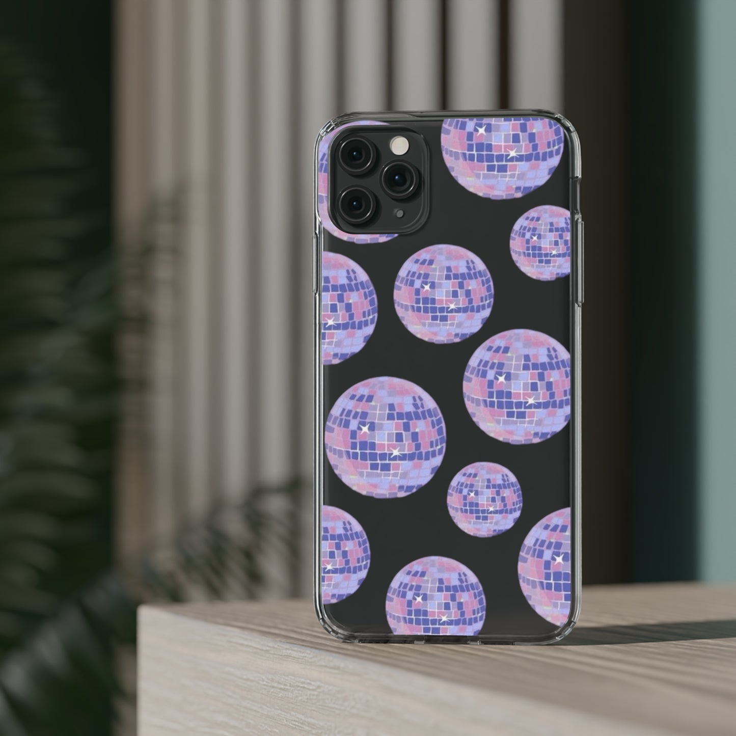 Taylor Swift Purple "Mirrorball" Folklore Inspired Clear Phone Cases (Iphone & Samsung)