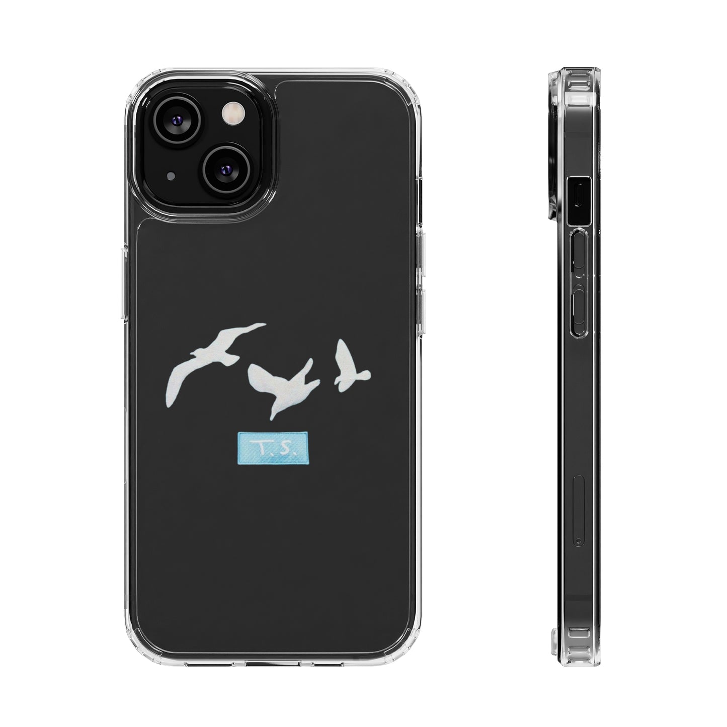 Taylor Swift 1989 Seagulls 'Patch' Clear Phone Cases (Iphone & Samsung)