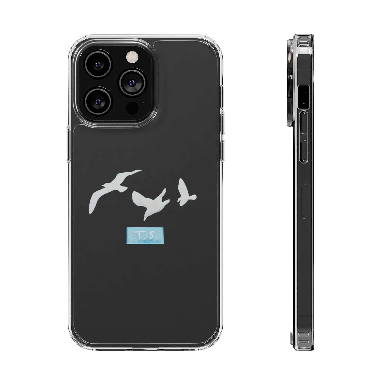 Taylor Swift 1989 Seagulls 'Patch' Clear Phone Cases (Iphone & Samsung)