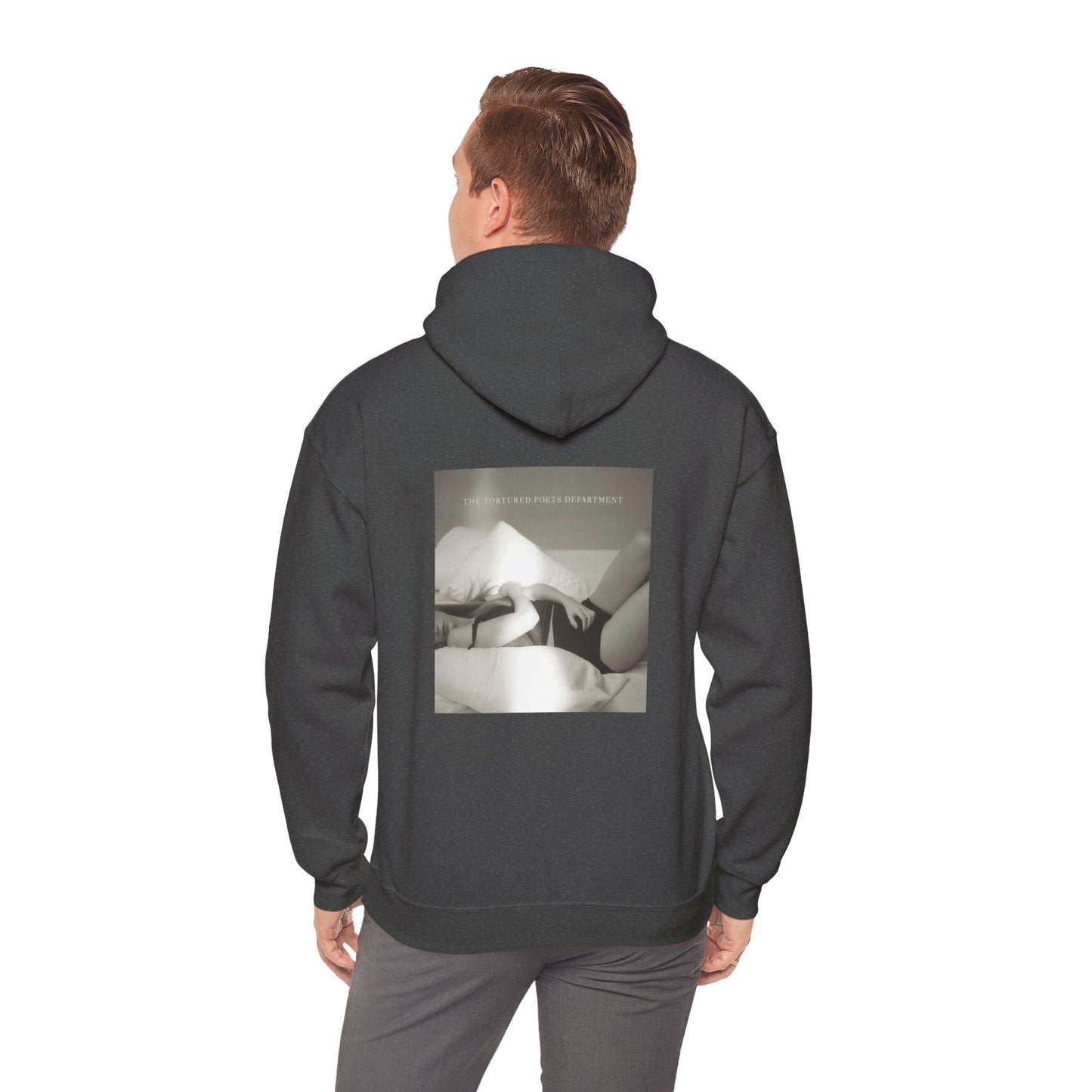 The Tortured Poets Department TS New Album Cover Unisex Heavy Blend™ Hooded Sweatshirt (TS 11)