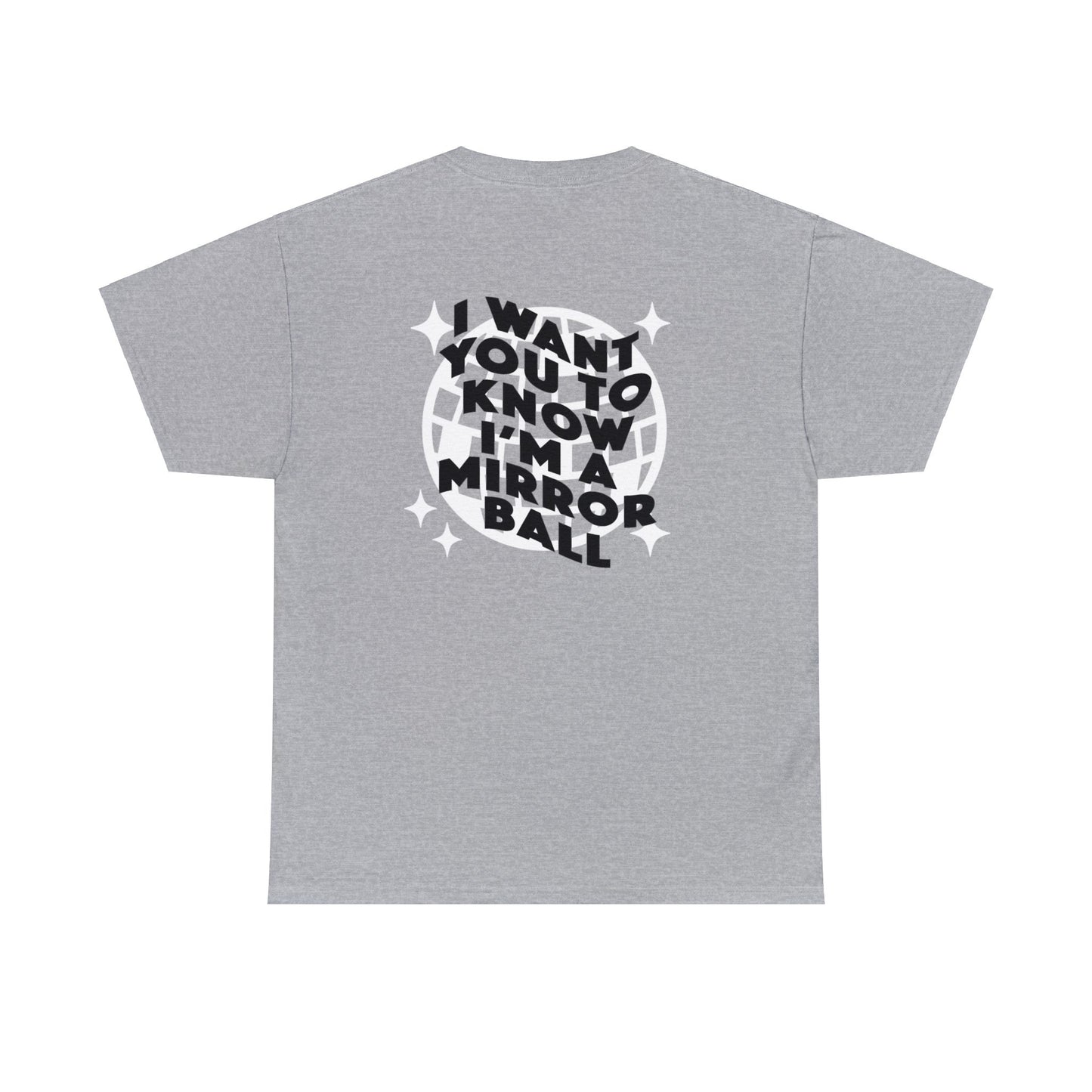 TS "I want you to know i'm a mirrorball" Folklore Unisex T-Shirt (Heavy Cotton Tee)