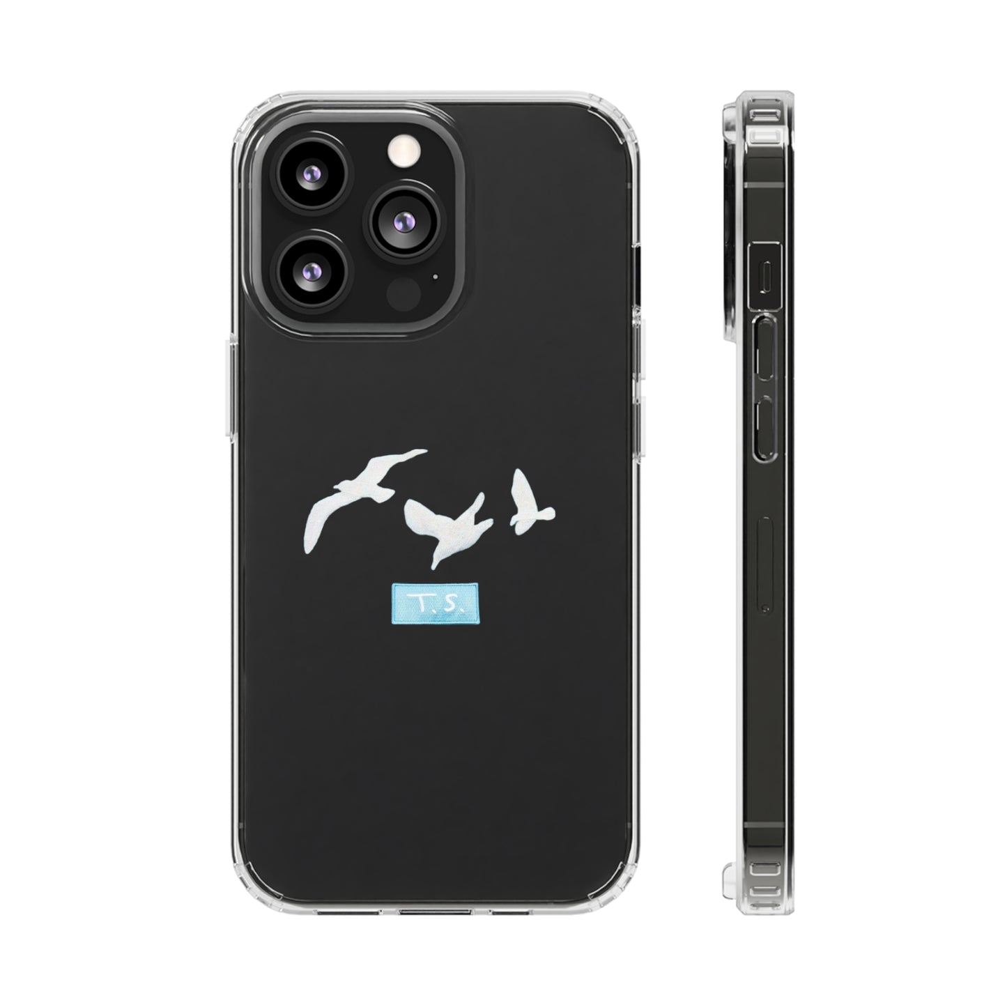 Taylor Swift 1989 Seagulls 'Patch' Clear Phone Cases (Iphone & Samsung)