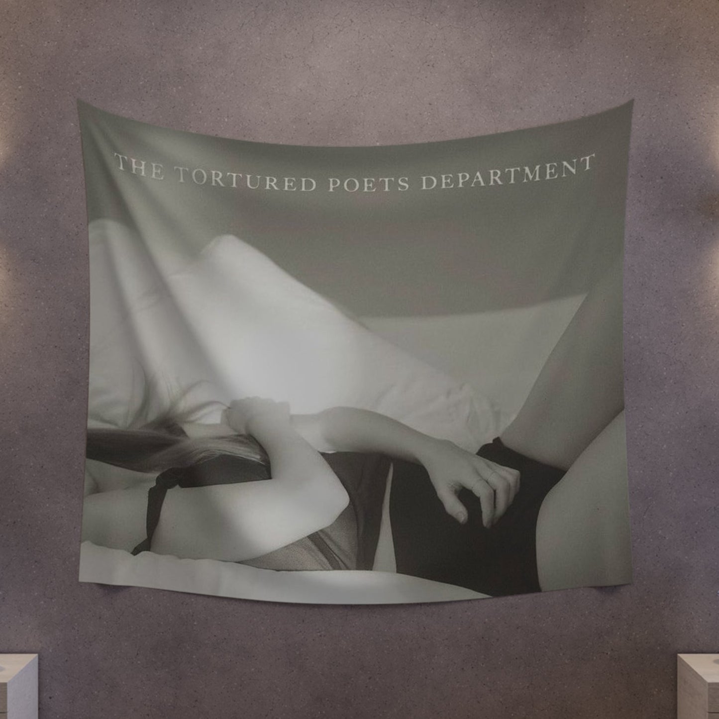 The Tortured Poets Department (TS TTPD, TS 11)  Printed Wall Tapestry