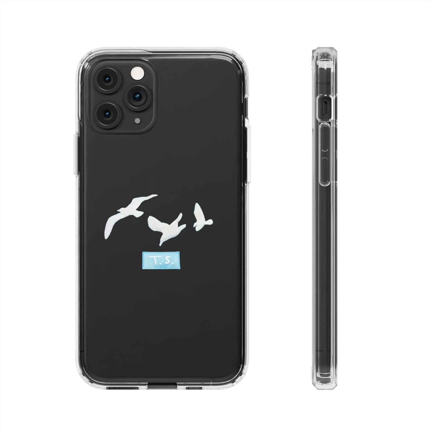 Taylor Swift 1989 Seagulls 'Patch' Clear Phone Cases (Iphone & Samsung)