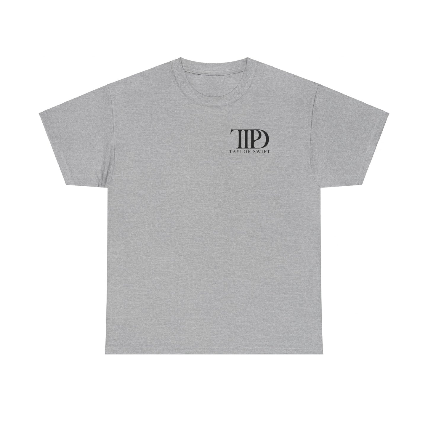 "OLD HABITS DIE SCREAMING" TTPD 4th Variant T-Shirt (TS, The Tortured Poets Department, Basic Tee, Unisex Heavy Cotton Tee)