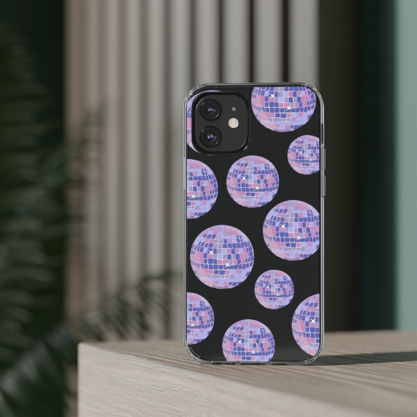 Taylor Swift Purple "Mirrorball" Folklore Inspired Clear Phone Cases (Iphone & Samsung)