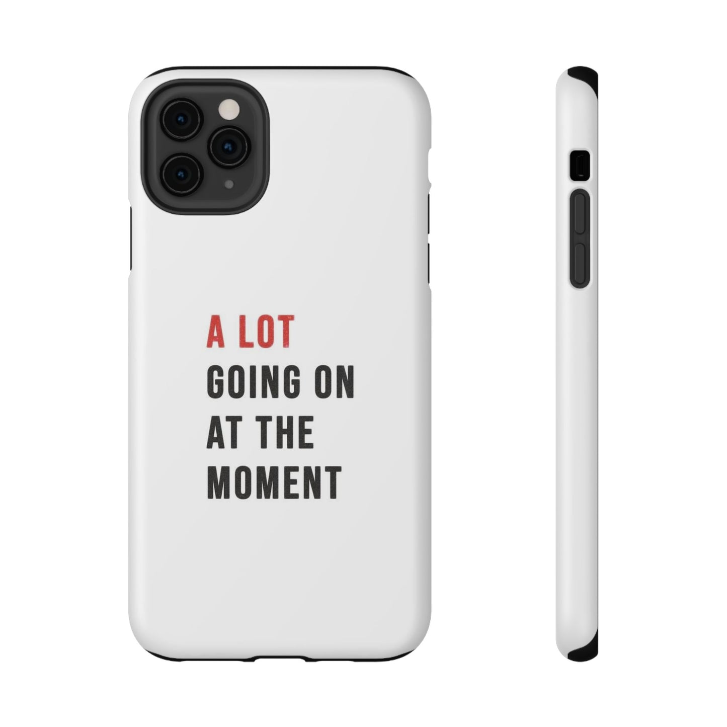 "A LOT GOING ON AT THE MOMENT" Taylor Swift Red Era Impact-Resistant Phone Cases (Iphone & Samsung)