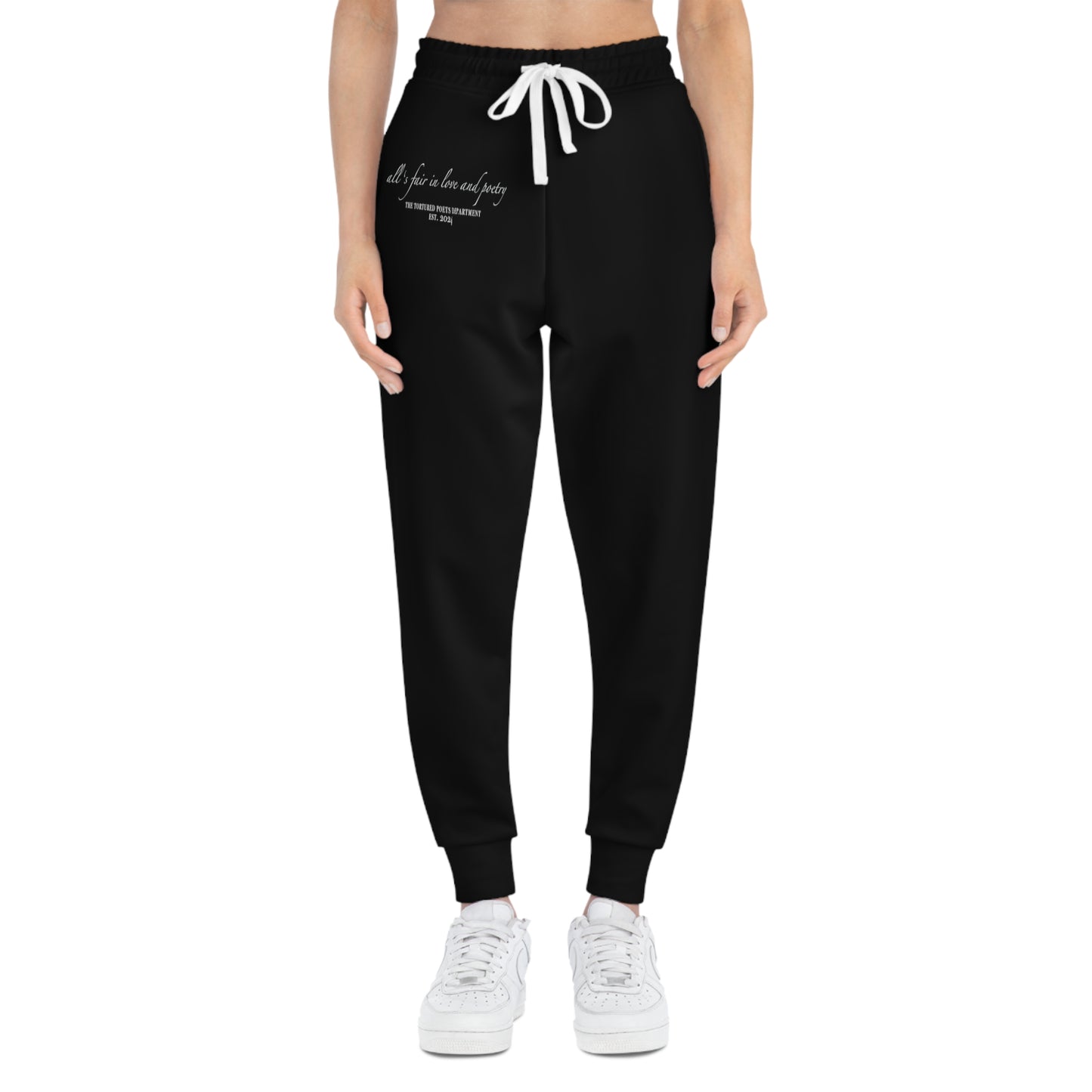 "all's fair in love and poetry" TS (The Tortured Poets Department TS 11) Athletic Joggers (AOP)