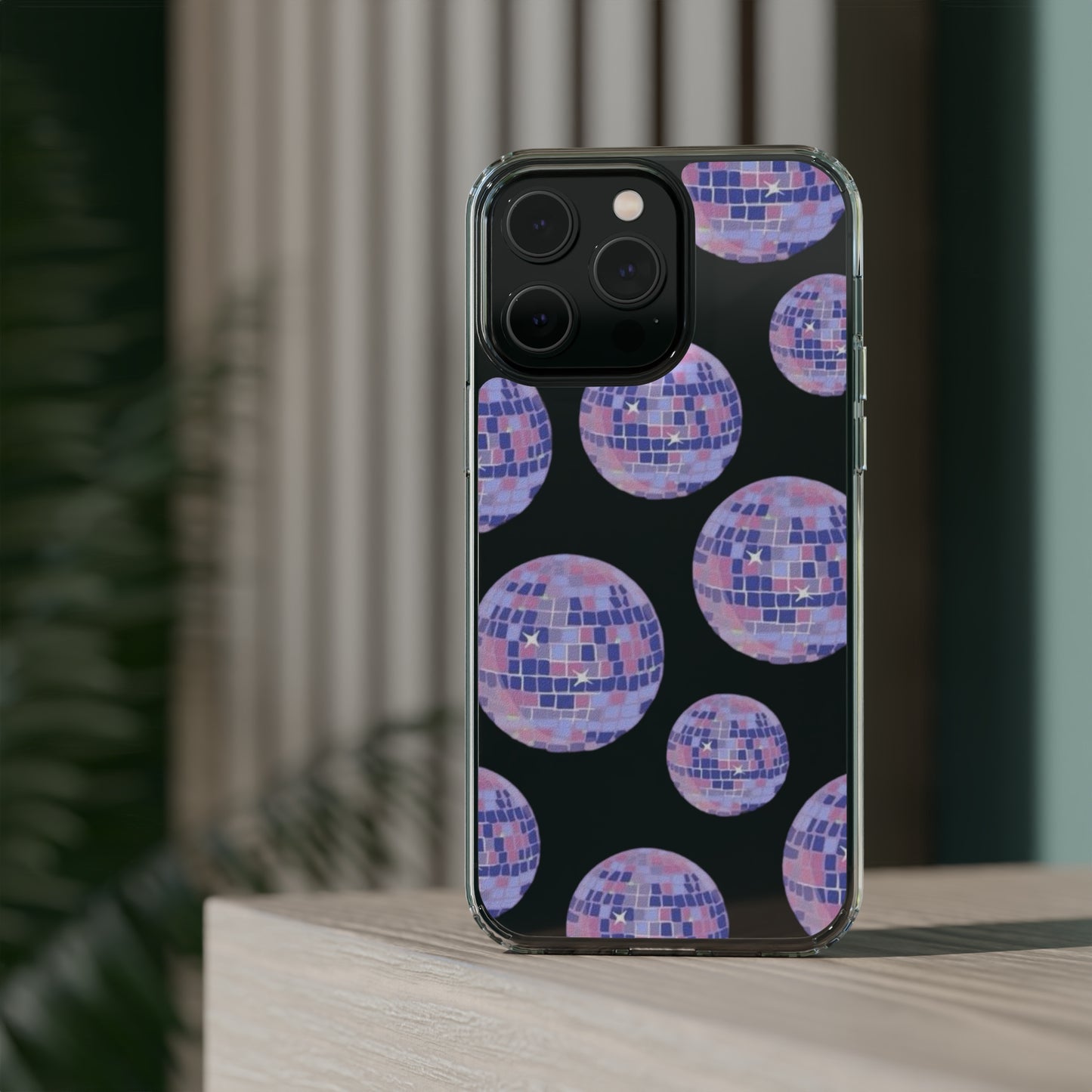 Taylor Swift Purple "Mirrorball" Folklore Inspired Clear Phone Cases (Iphone & Samsung)