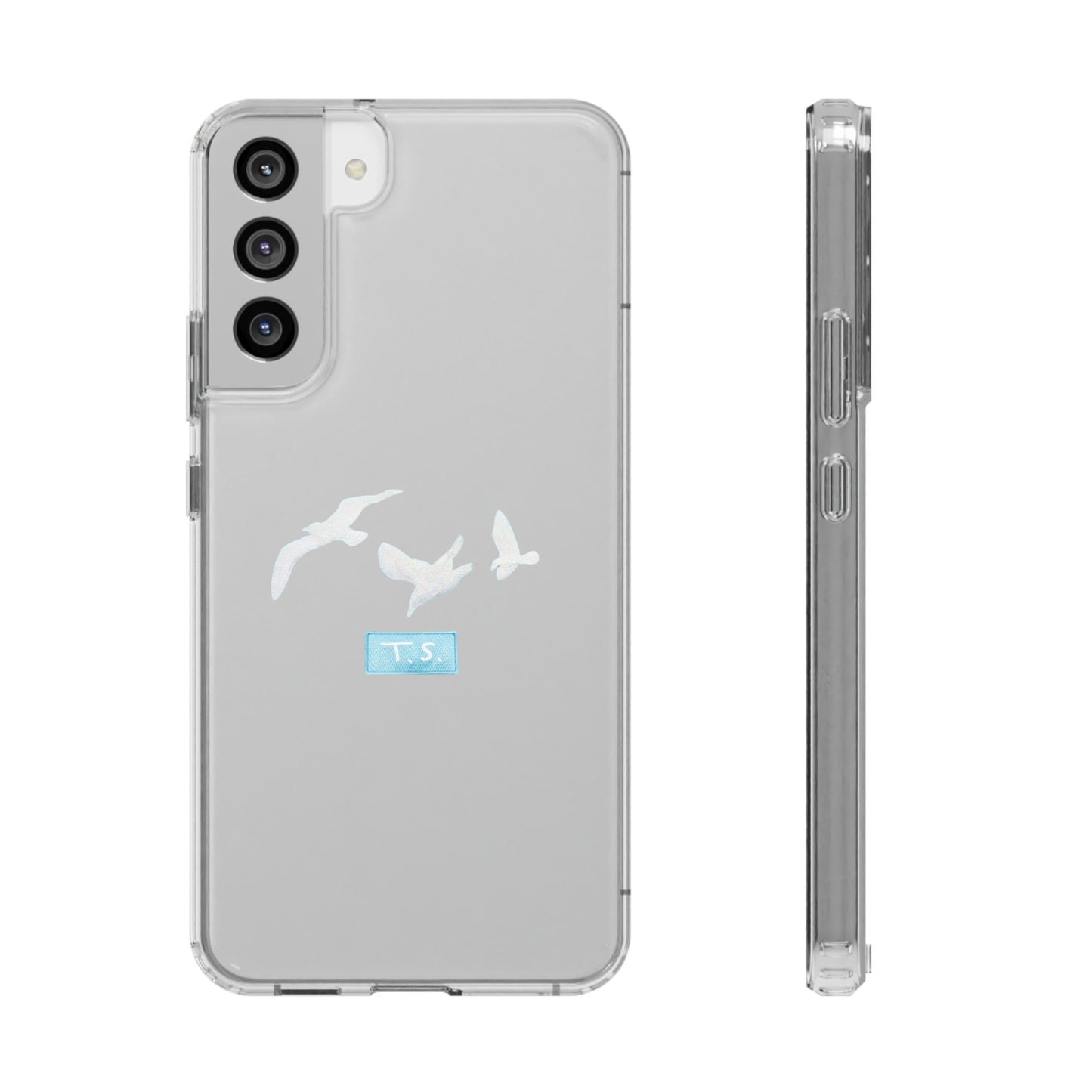 Taylor Swift 1989 Seagulls 'Patch' Clear Phone Cases (Iphone & Samsung)