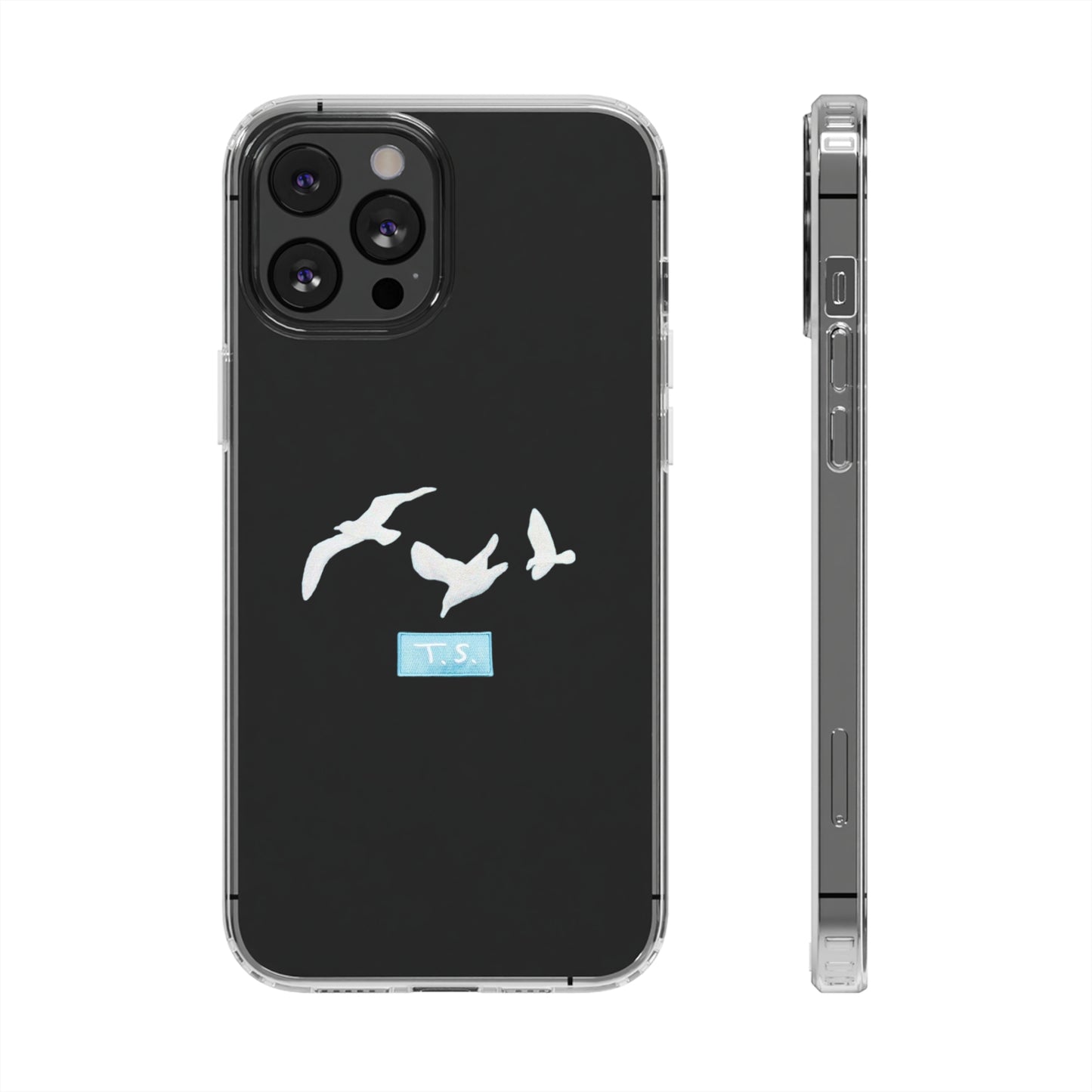 Taylor Swift 1989 Seagulls 'Patch' Clear Phone Cases (Iphone & Samsung)