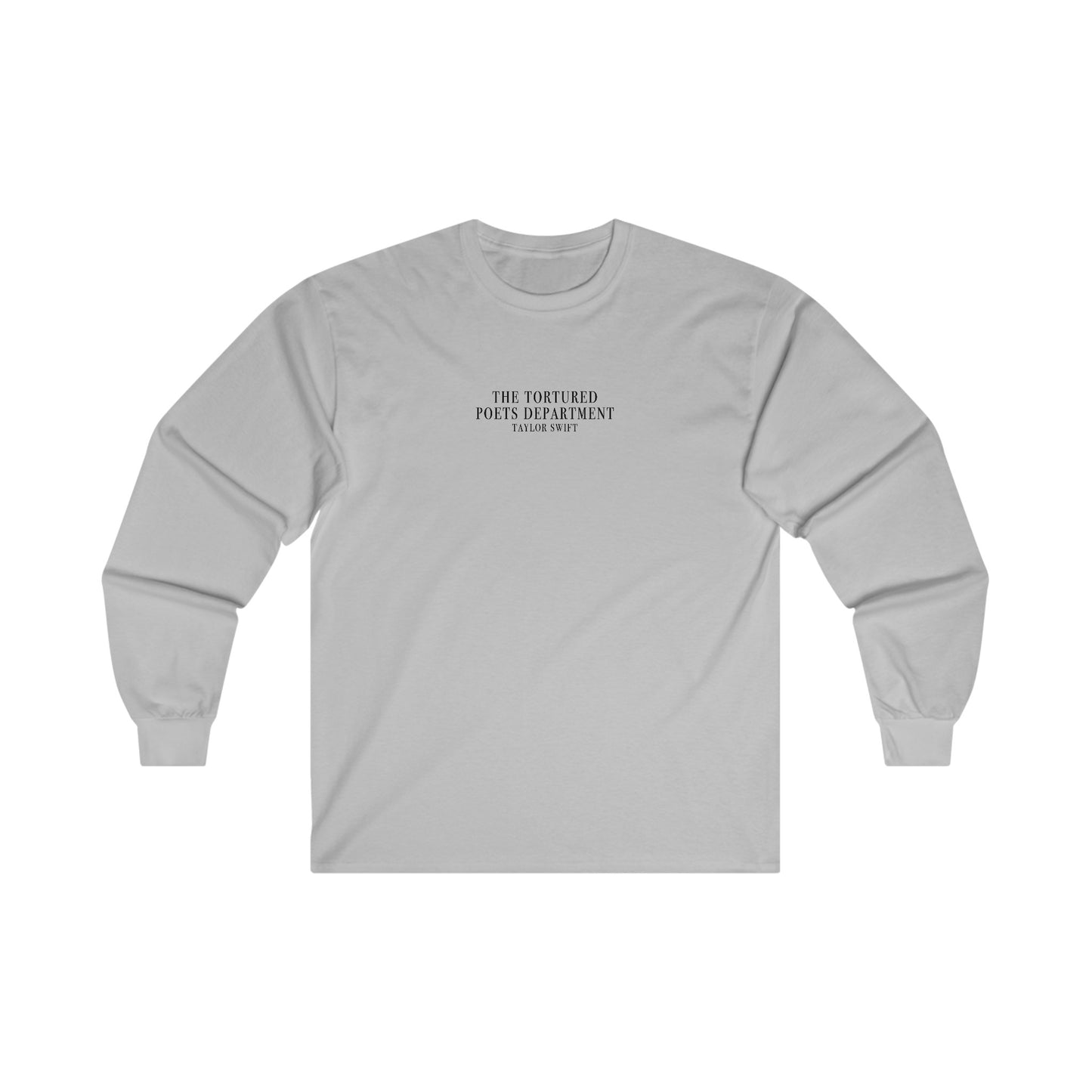 BASIC "The Tortured Poets Department Taylor Swift" Long Sleeve (TS, The Tortured Poets Department, Basic, Unisex Ultra Cotton Long Sleeve Tee)