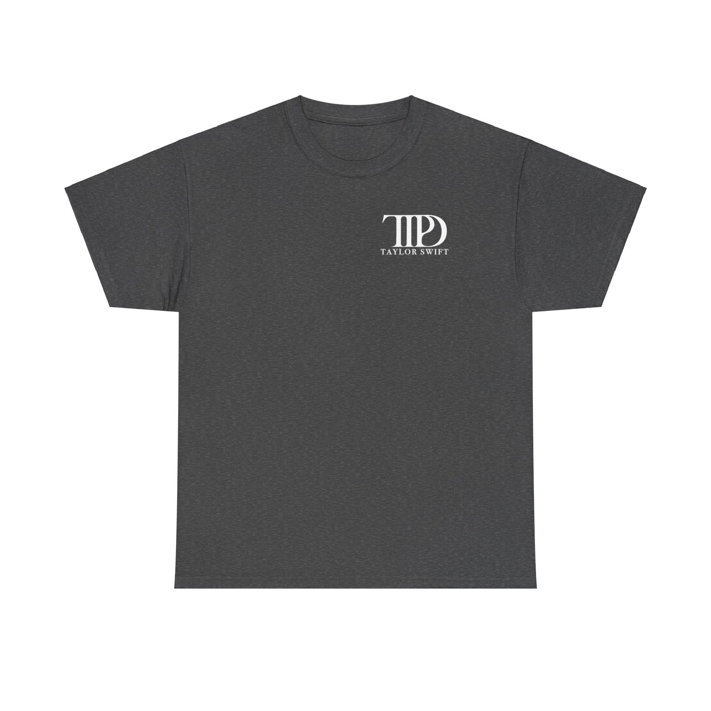 "OLD HABITS DIE SCREAMING" TTPD 4th Variant T-Shirt (TS, The Tortured Poets Department, Basic Tee, Unisex Heavy Cotton Tee)