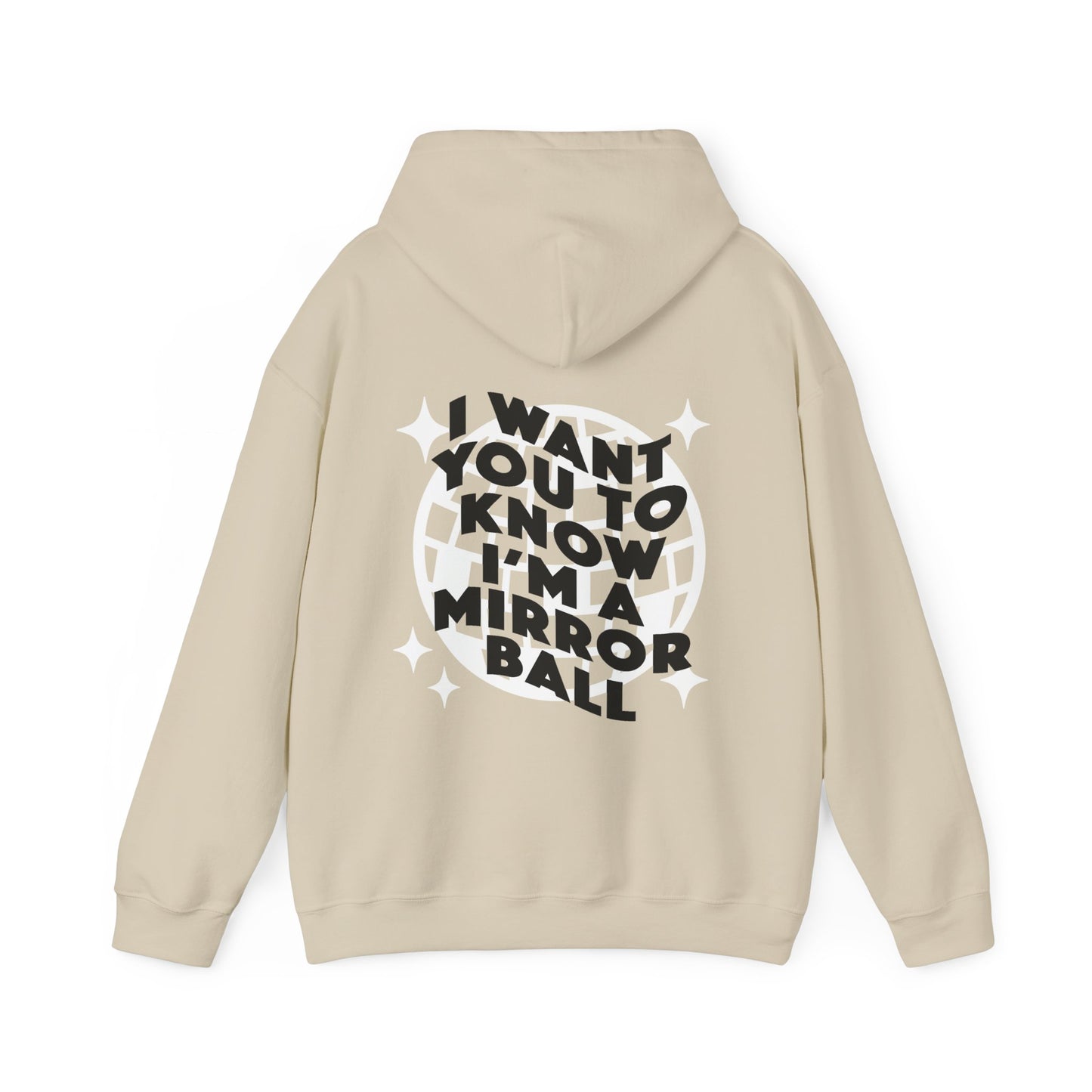 TS "I want you to know i'm a mirrorball" Folklore Unisex Hoodie (Heavy Blend™ Hooded Sweatshirt)