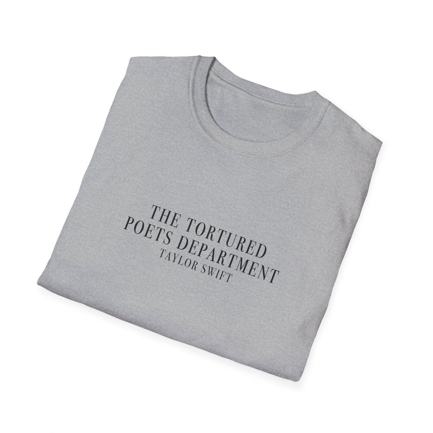 Simple TTPD Unisex T-Shirt (Release Day Party Supplies, The Tortured Poets Department, TS 11, Softstyle)