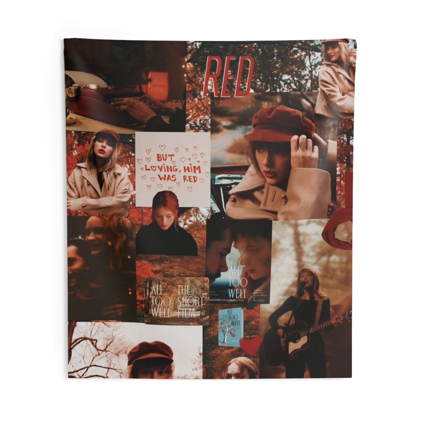 RED Taylor Swift Fall/Autumn Tapestry