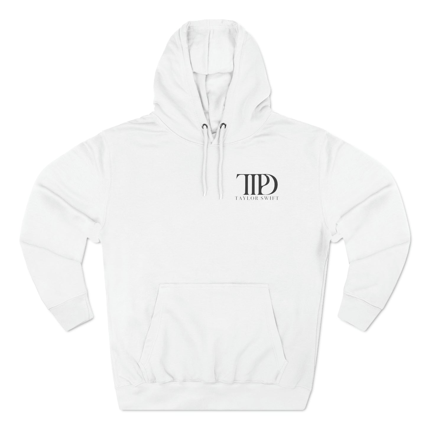 "OLD HABITS DIE SCREAMING" TTPD 'The Black Dog' Variant Hoodie (TS, The Tortured Poets Department, Three-Panel Fleece Hoodie)