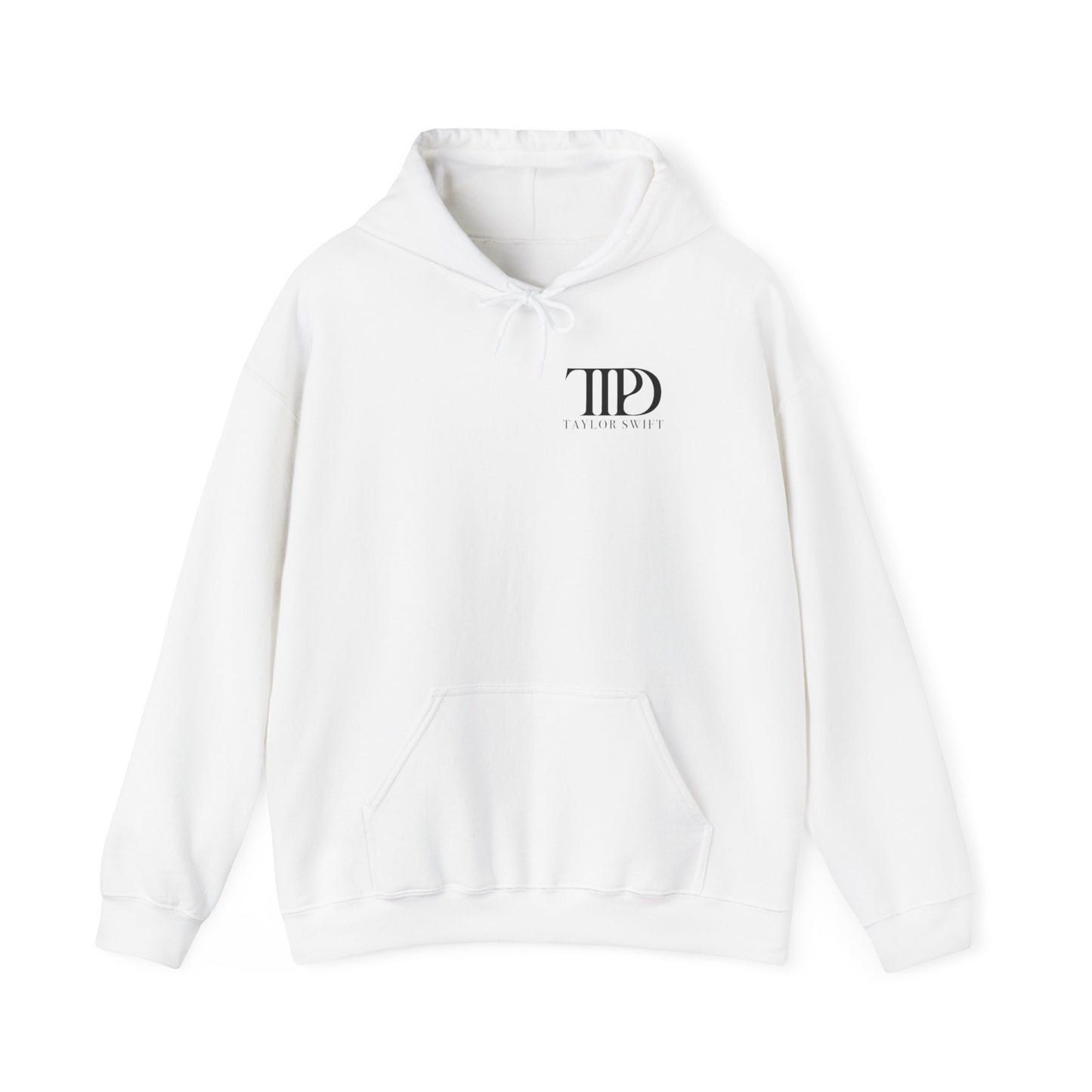 TTPD Logo "I LOVE YOU, IT'S RUINING MY LIFE" TTPD 'The Manuscript' Hoodie (TS, The Tortured Poets Department, TS 11) Unisex Heavy Blend™ Hooded Sweatshirt